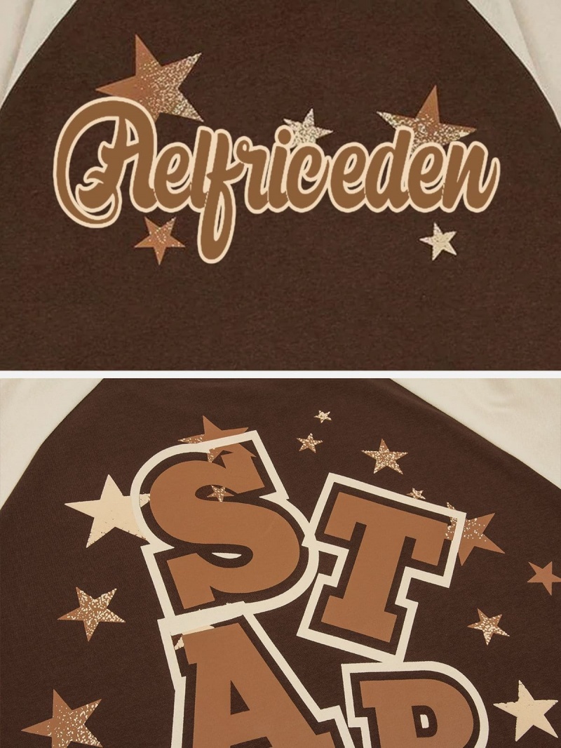 Cafe  T Shirts Aelfric Eden Vintage Star Tee - VJC-5015634